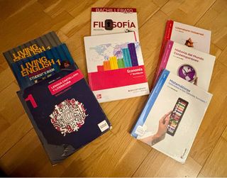 Pack de libros de texto de 1º de Bachillerato