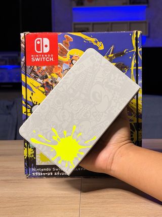(NUOVA) Nintendo Switch OLED Edición Splatoon 3
