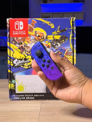 (NUOVA) Nintendo Switch OLED Edición Splatoon 3