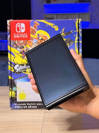 (NUOVA) Nintendo Switch OLED Edición Splatoon 3
