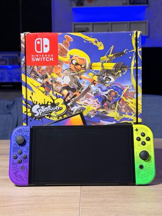 (NUOVA) Nintendo Switch OLED Edición Splatoon 3