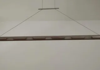 Lámpara Barra Techo Salón plata