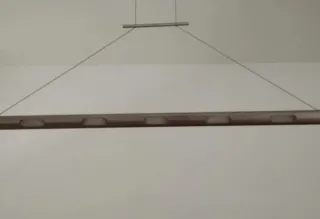 Lámpara Barra Techo Salón plata