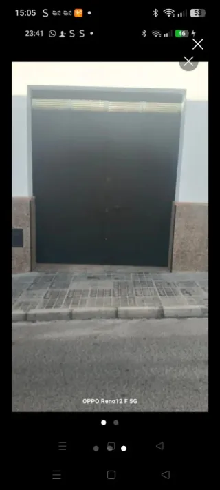 Puerta de cochera chapa 2.5