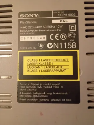 Consola Playstation 1 (PS1) Gris