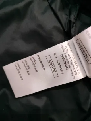 Chaqueta Ternua Talla L