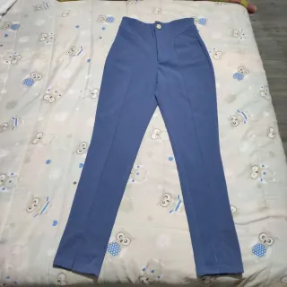 Pantaloni skinny blu taglia XS