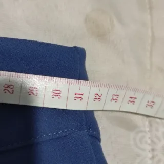 Pantaloni skinny blu taglia XS