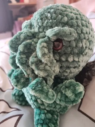 Peluche Cthulhu de crochet