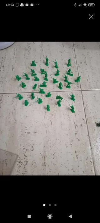 -Lote 350 Soldados 1/72