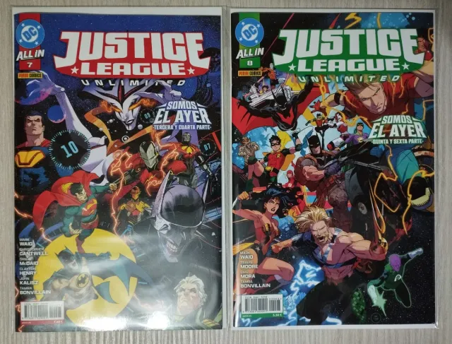 ALL IN JUSTICE LEAGUE UNLIMITED 1 2 3 4 5 6 7 8