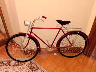 Bicicleta Decorativa de Hierro Roja