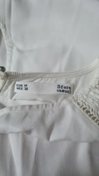 Blusa Sfera Blanco Roto Talla M