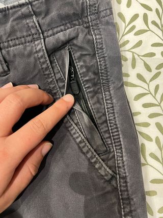 Pantalón Skinny Fit Mujer Talla M Negro