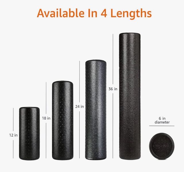 Amazon Basics Rodillo Espuma Alta Densidad