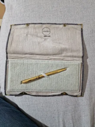 Penna Giadem Hidalgo placcata oro vintage