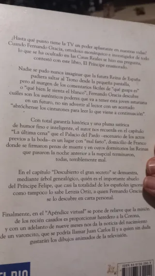6 libros sobre el rey Don Juan Carlos y el Príncip