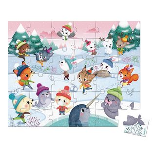 Puzzle Infantil Janod 36 Piezas Invierno