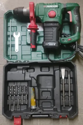 Martelo Perfurador Parkside 1550w - novo