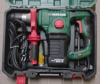 Martelo Perfurador Parkside 1550w - novo