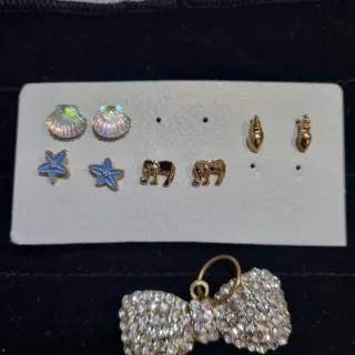 Lote abalorios y charms variados