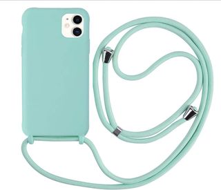 MEIVS Custodia compatibile con iPhone 11, regolabile con cordino