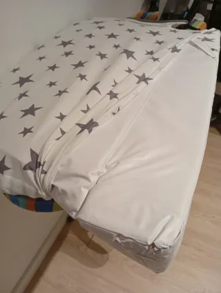 Colchoneta cambiador estrellas