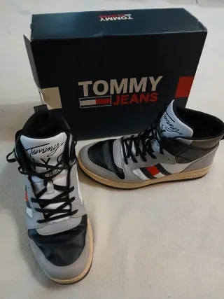 Scarpe alte Tommy Hilfiger Tg 42