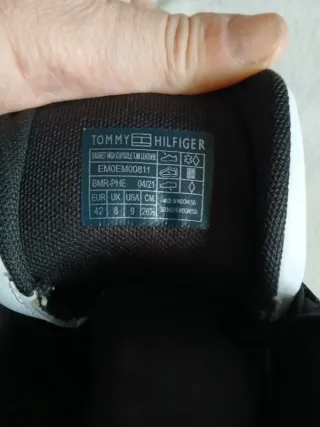 Scarpe alte Tommy Hilfiger Tg 42