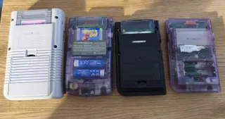 Lote 4 Consolas Game Boy + 3 Juegos