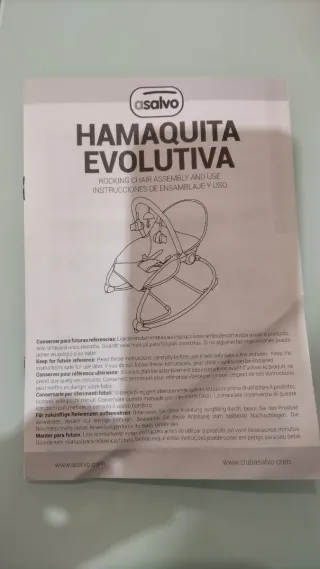 Hamaquita de bebé marca Asalvo