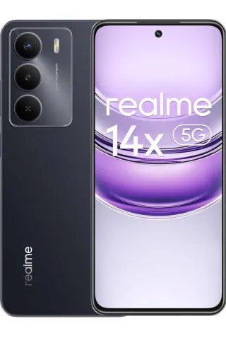 Nuevo Realme 14X 5G Carbon Black de 8gb ram y 256g