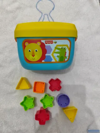Cubo encajables Fisher Price piezas