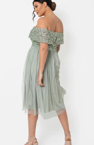 MAYA DELUXE  Vestido Premium Fiesta Tallas Grandes