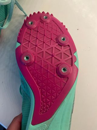 Zapatillas Atletismo Adidas Distancestar T.45 1/3