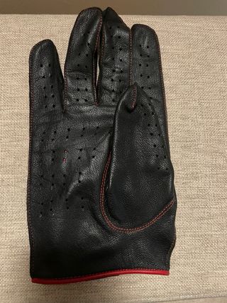 Guanti pelle estivi per guida moto auto