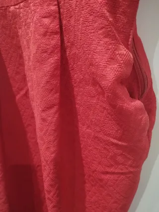 Vestido Pedro del hierro talla 42 rojo