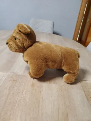 Peluche perro marrón