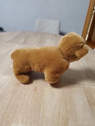 Peluche perro marrón