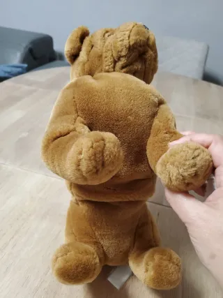 Peluche perro marrón