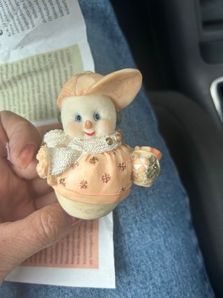 Figurita navideña italiana años 70