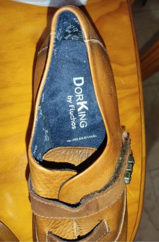 Zapatos de piel mujer marrones