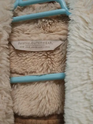 Chaleco beige/marrón talla única