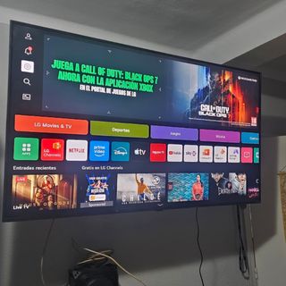 Montaje profesional de TV en pared o brazo