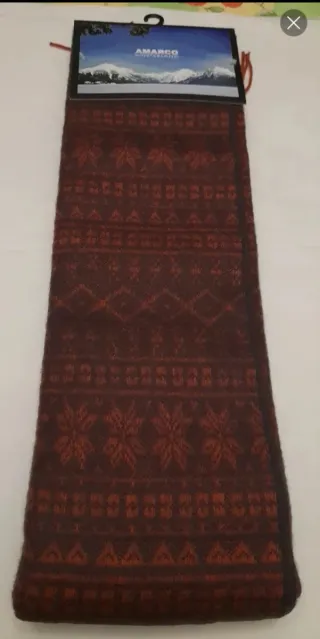 Bufanda Amarco de punto con estampado