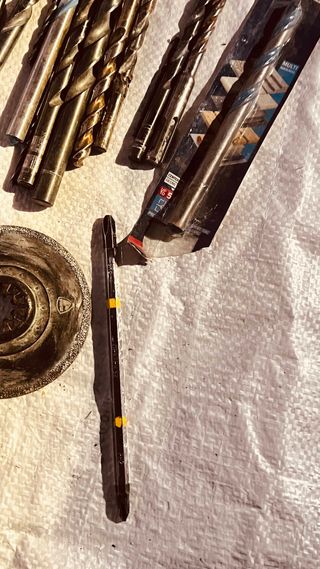 Lote brocas y accesorios profesionales