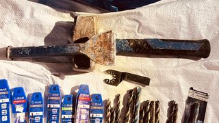 Lote brocas y accesorios profesionales