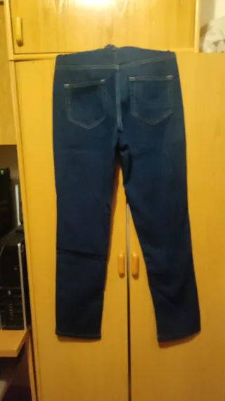 Pantalón tejano mujer azul