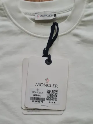 Felpa Moncler bianca