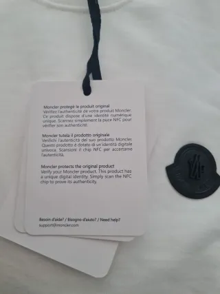 Felpa Moncler bianca